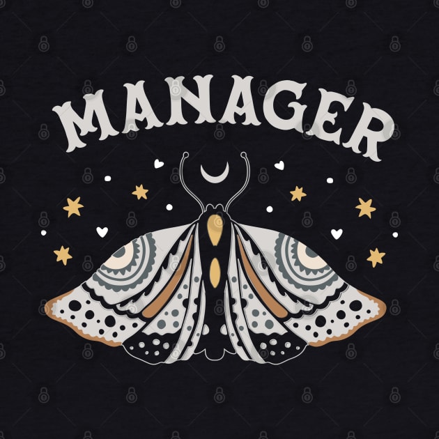 Manager -  boho butterfly Design by best-vibes-only